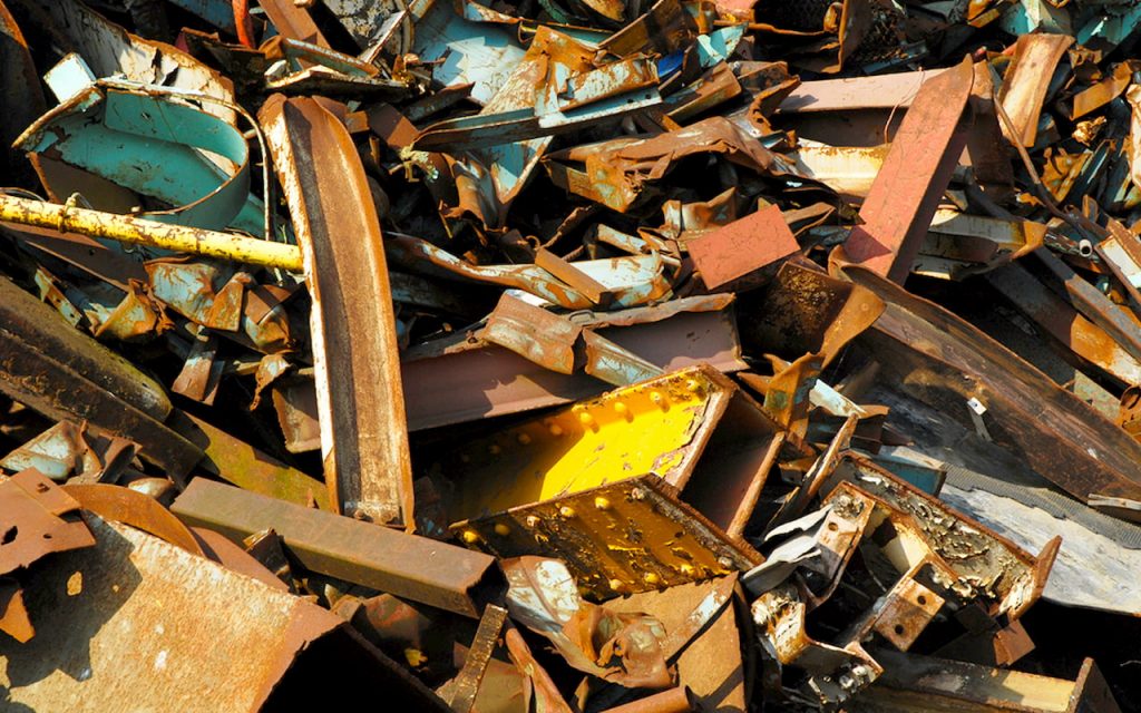 The best scrap metal tools from GLE Scrap for dismantling this pile of swarf