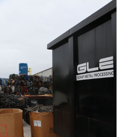 GLE Scrap picks up production waste