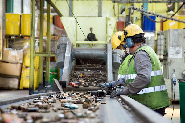 How is metal recycled, scrap metal processing